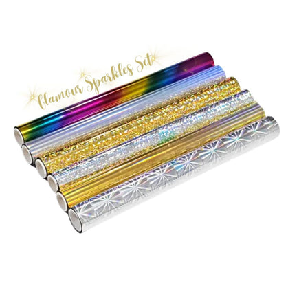 Set Foil Destellos de Glamour Foil Hobbees