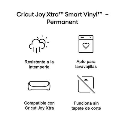 Smart Vinyl Joy Xtra Classics / Vinil Permanente Smart Colores Clásicos Viniles Cricut
