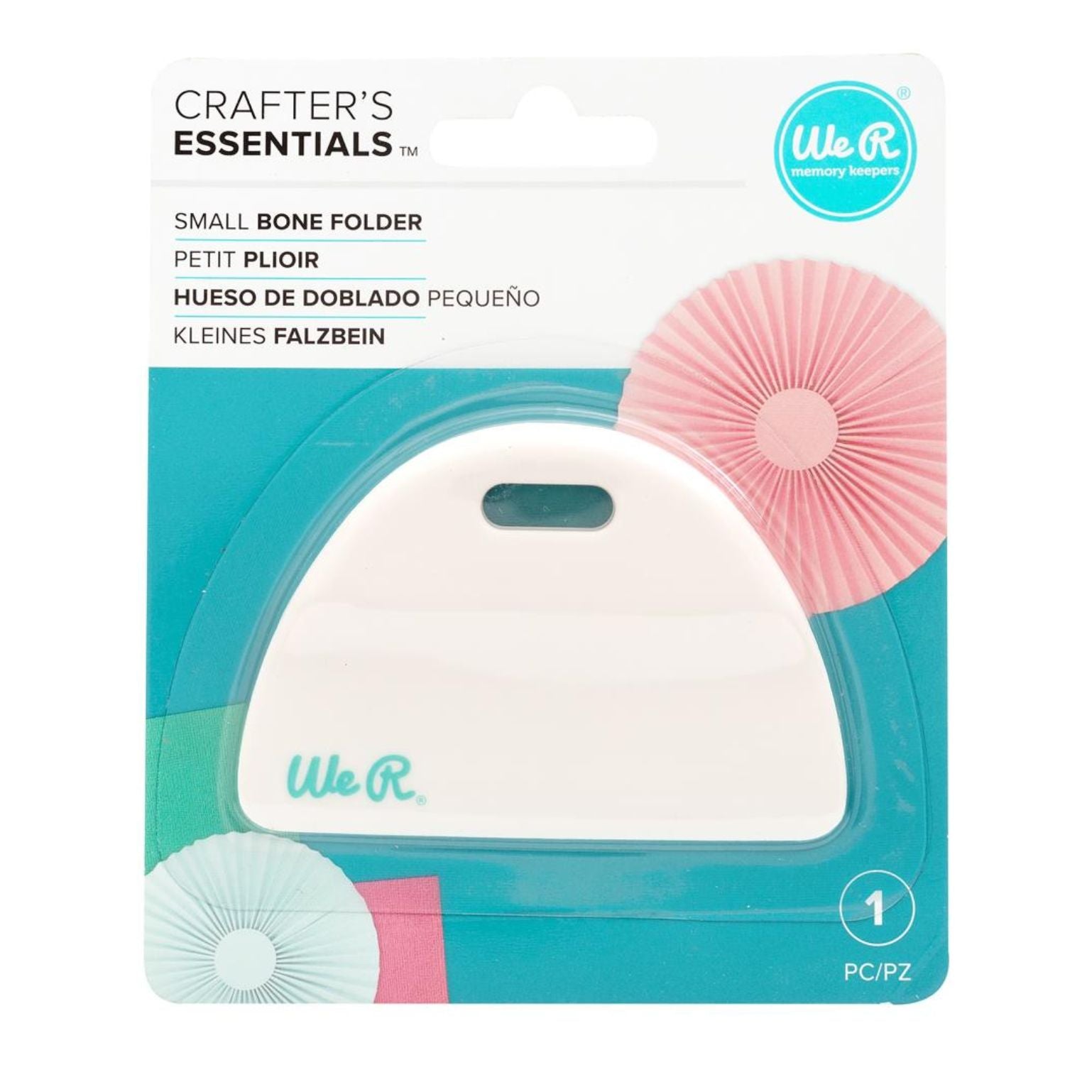 Small Bone Folder / Plegadora Pequeña Para Papel Herramientas We R Memory Keepers