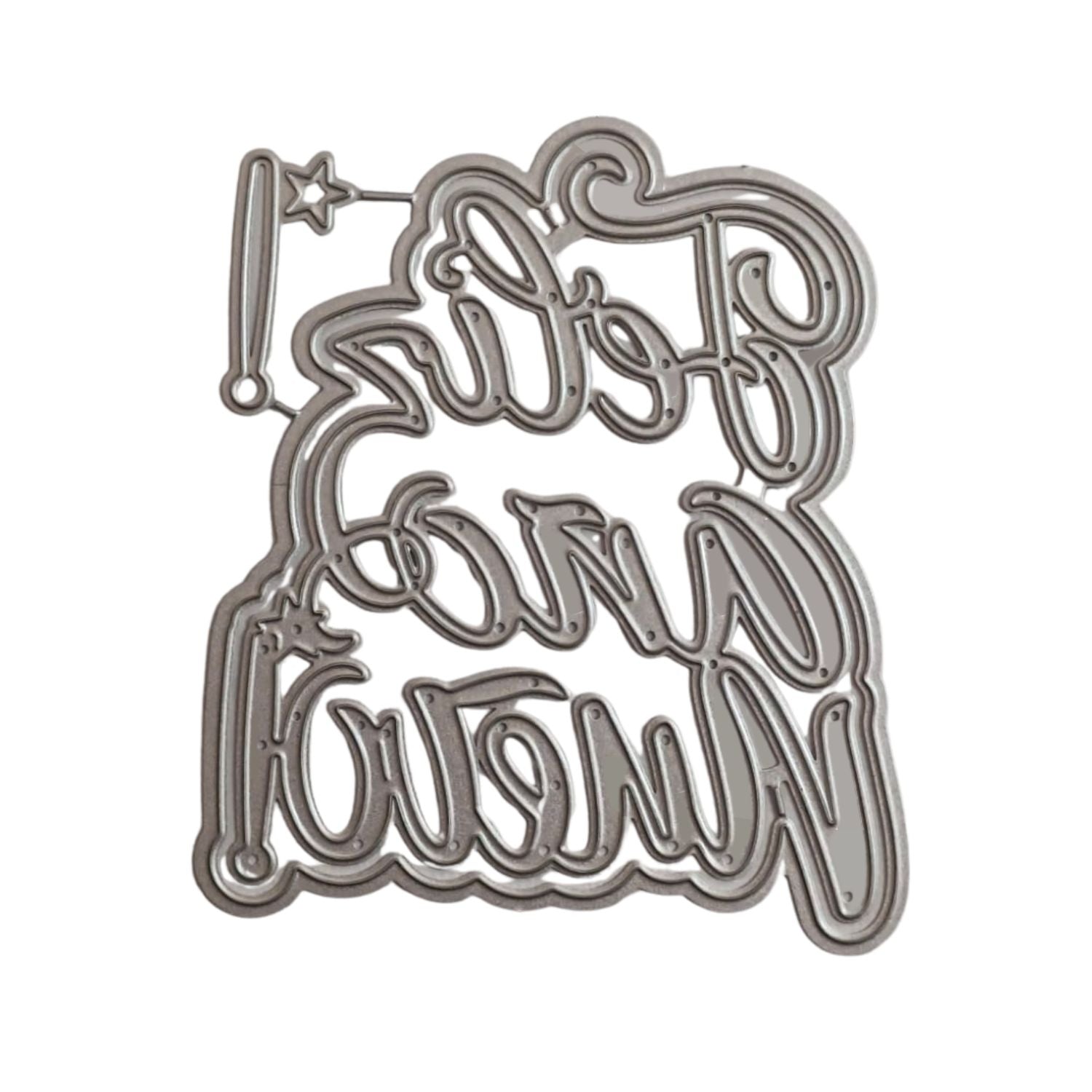 Suaje o Troquel de ¡Feliz AÑo Nuevo! Dados de Corte / Suajes / Troqueles Hobbees