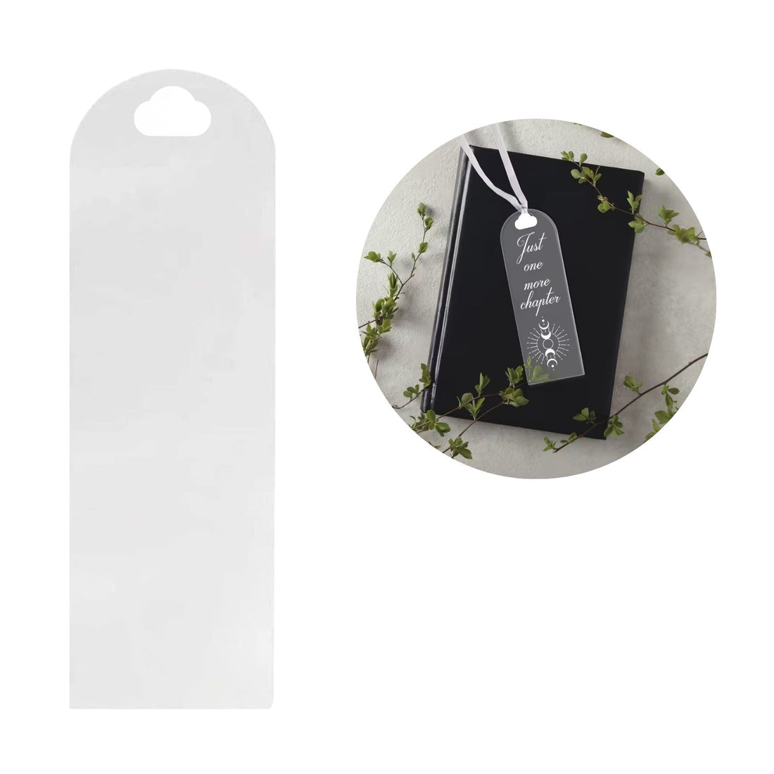 Cloud Bookmark / 5 Acrílicos De Nube Para Separadores de Libros Accesorios Teckwrap