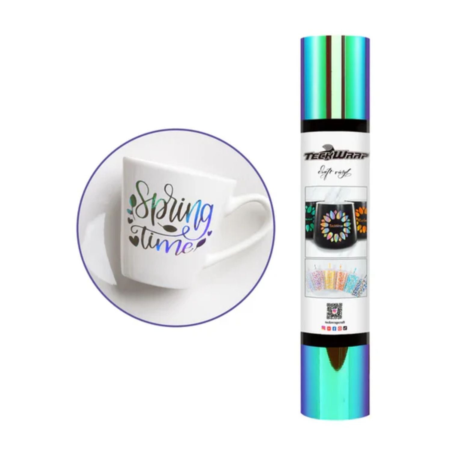 Holo Chrome Opal Forest Green Vinyl / Vinil Opalo Cromado Bosque Verde Viniles Teckwrap