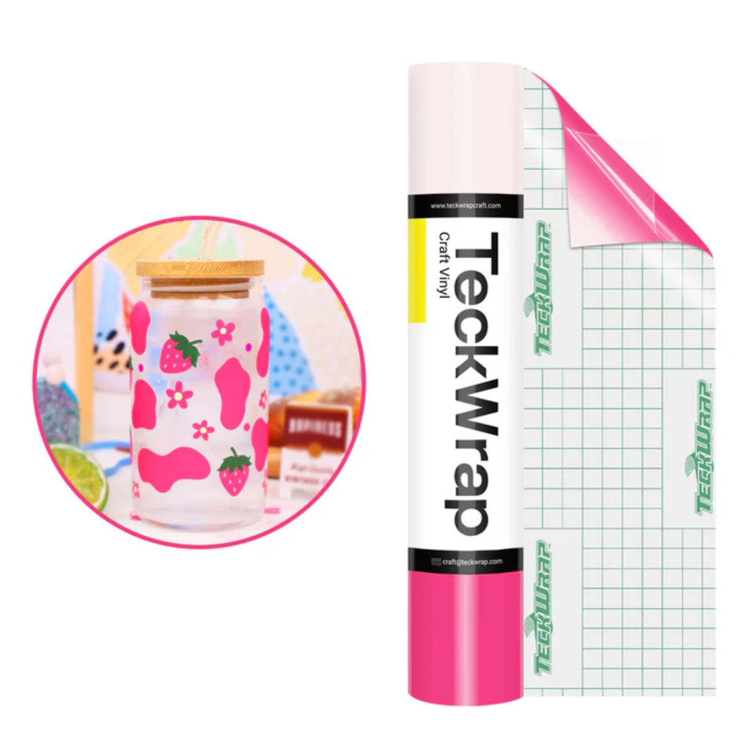 Cold Color Changing Pink Vinyl / Vinil Adhesivo Rosa Cambia De Color Con Frío Viniles Teckwrap