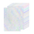Laminate Sheets Glass Flower Holographic / 10 Hojas Laminado Autoadhesivo Flor De Cristal Holo Acetato y Especializados Teckwrap