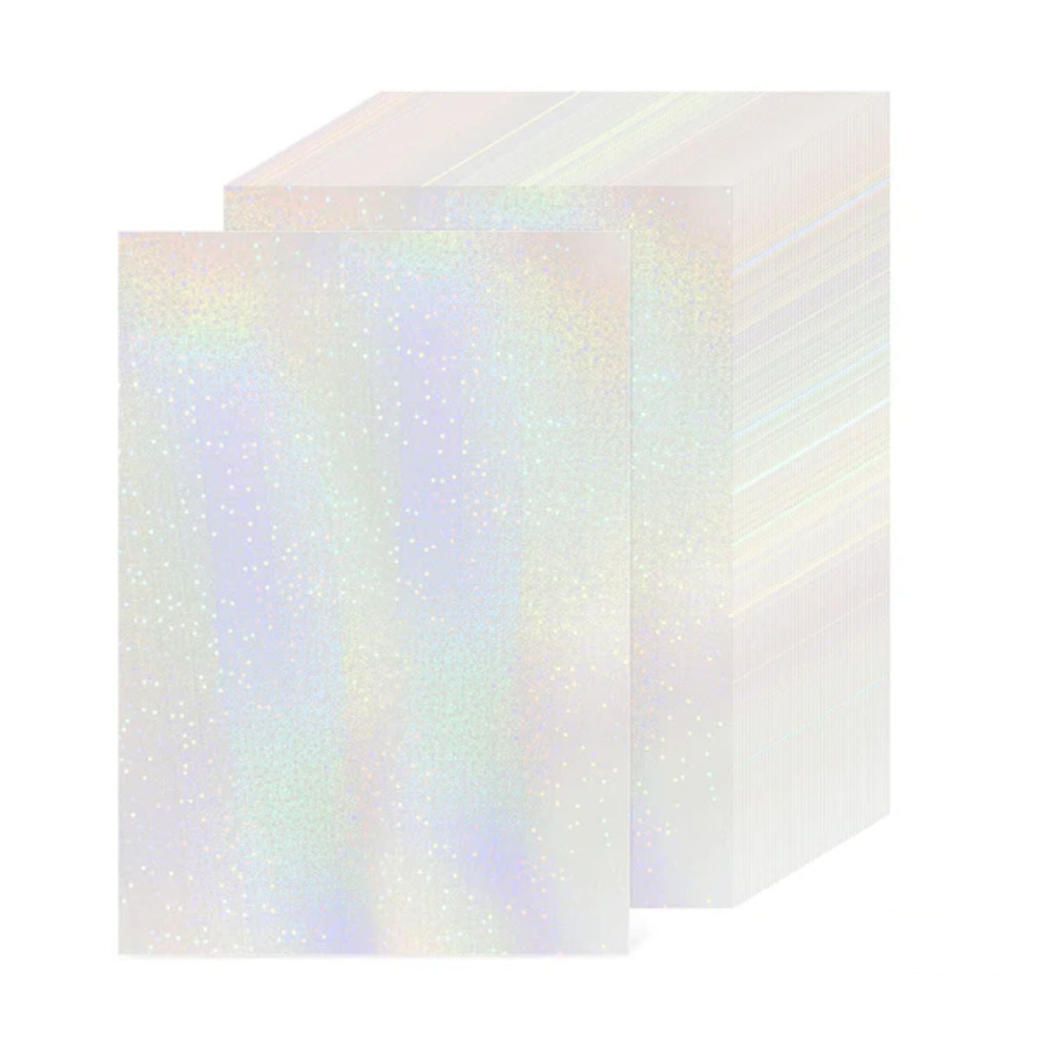 Laminate Sheets Galaxy Stars Holographic / 50 Hojas Laminado Autoadhesivo Estrellas De La Galaxia Holo Acetato y Especializados Teckwrap