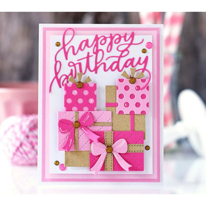 Set de Suajes o Troqueles de Regalos con Moños Dados de Corte / Suajes / Troqueles Hobbees