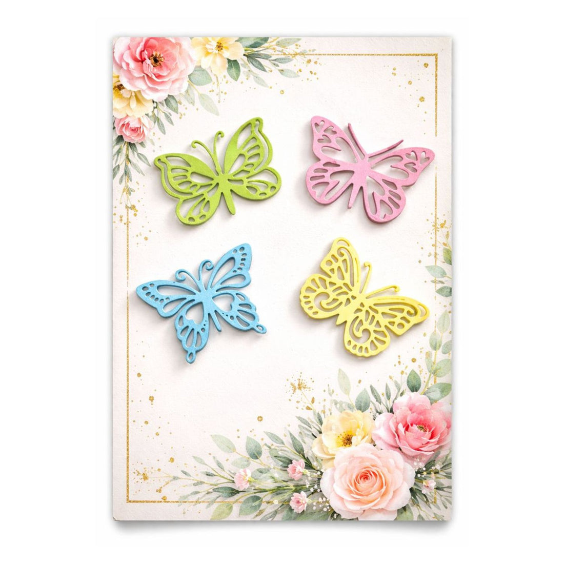 Troquel de Mariposas Caladas Dados de Corte / Suajes / Troqueles Lyssette Guiot Crafts