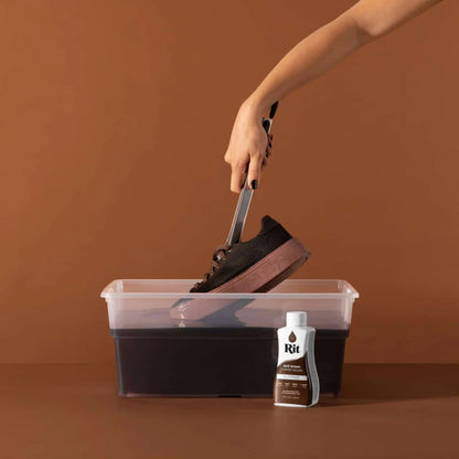 Rit Dye Liquid Dark Brown / Líquido Para Teñir Marrón Oscuro Pintura para Tela Rit