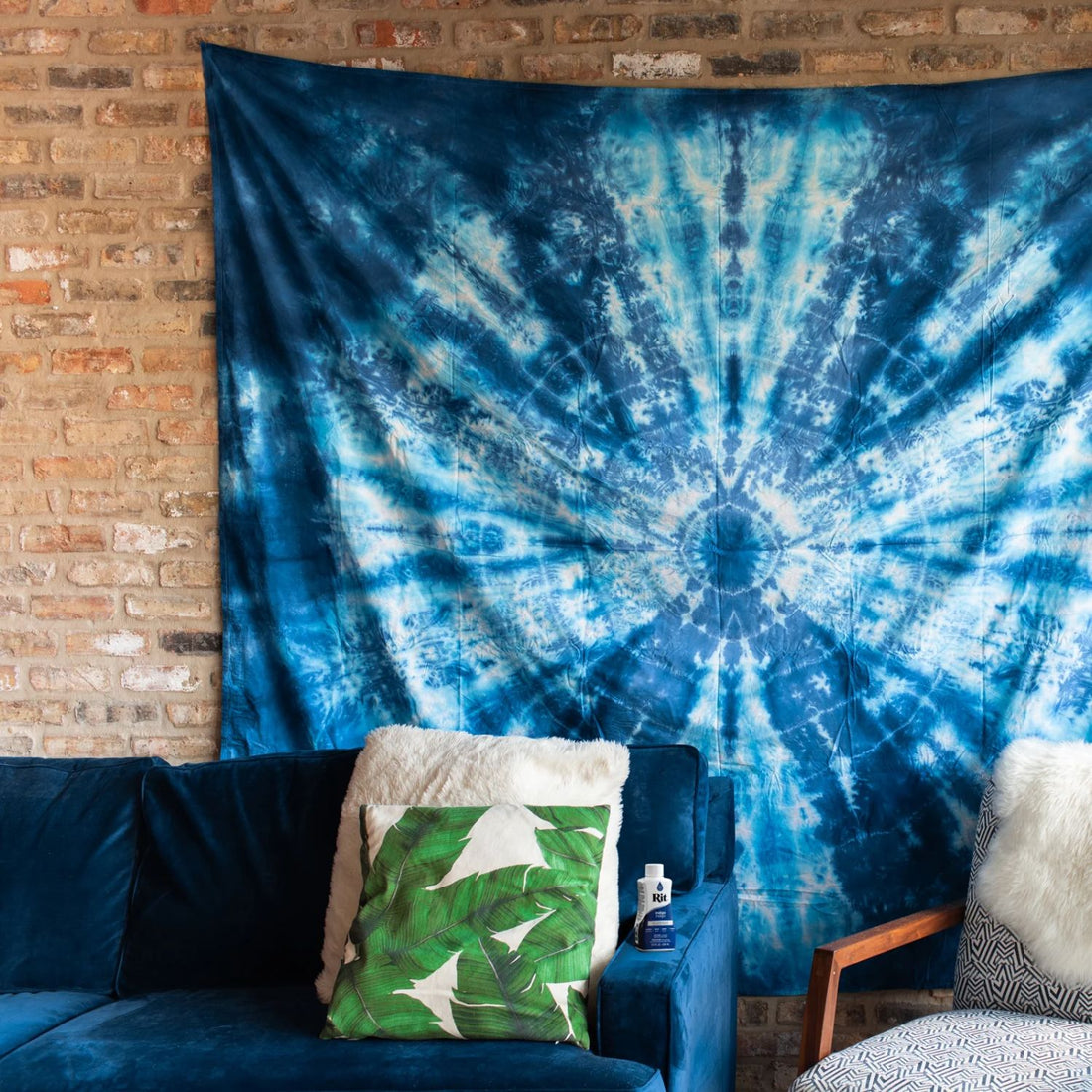 Rit Dye Liquid Indigo / Líquido Para Teñir Azul Indigo Pintura para Tela Rit