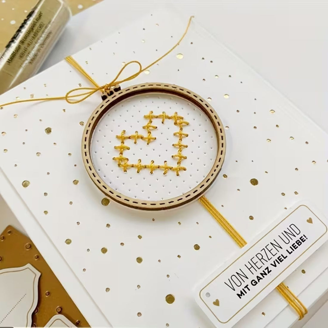 Suajes de Marco Circular y Cuadrillé Punto de Cruz Dados de Corte / Suajes / Troqueles Hobbees