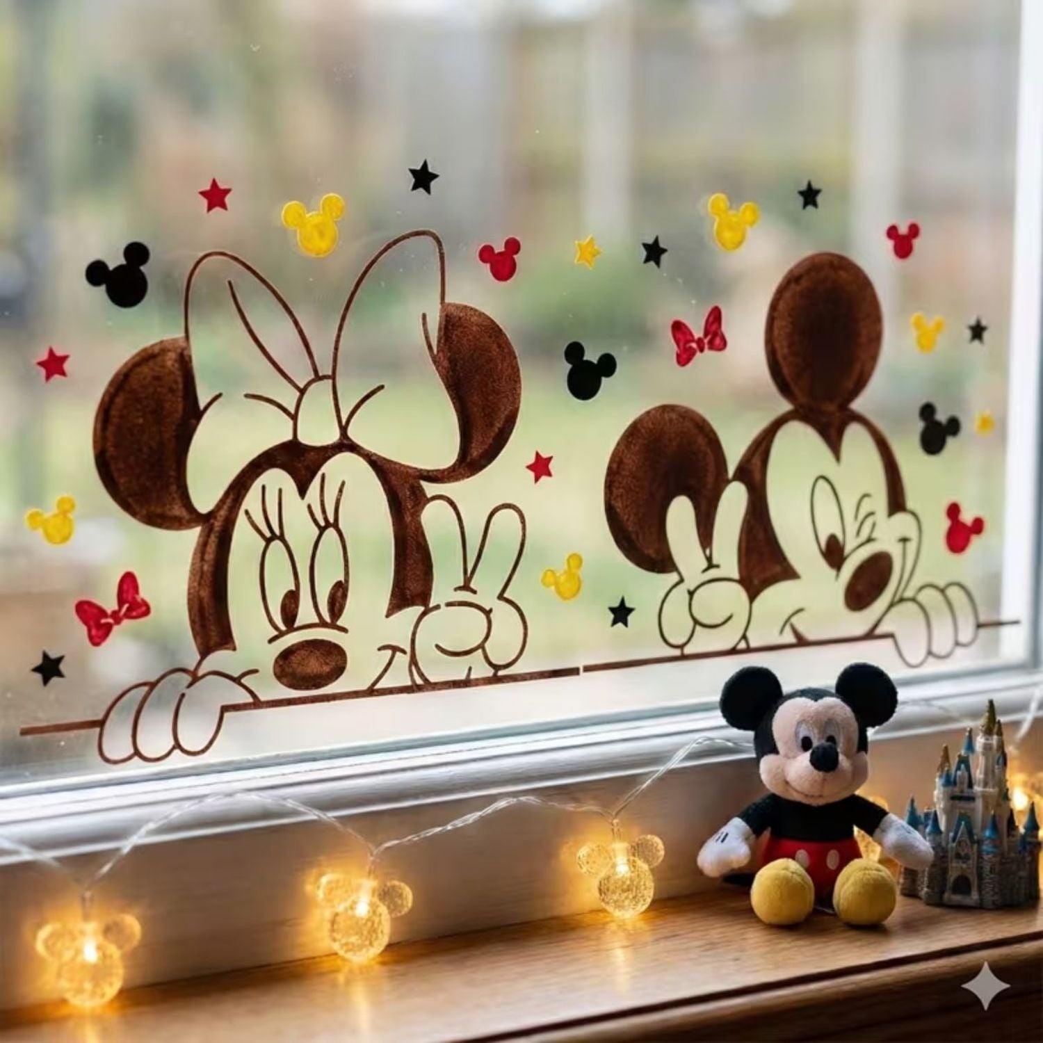Set Stencils Pandilla Disney Peekaboo Esténciles / Plantillas Hobbees