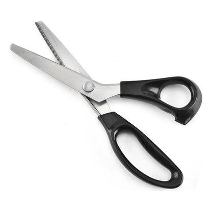 Hemline Silver Pinking Shears / Tijeras Para Tela Corte Zig Zag Tijeras / Cutters Hobbees
