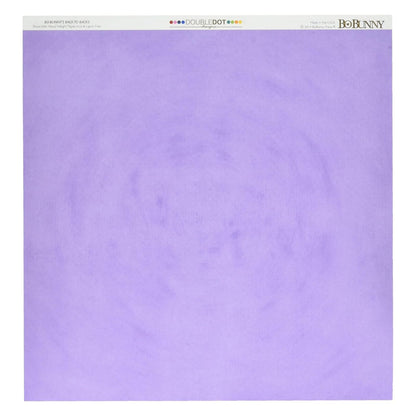 Lavender Dot Cardstock / Cartulina Textuizada de Puntitos Doble Cara Papel, Hojas Sueltas BoBunny