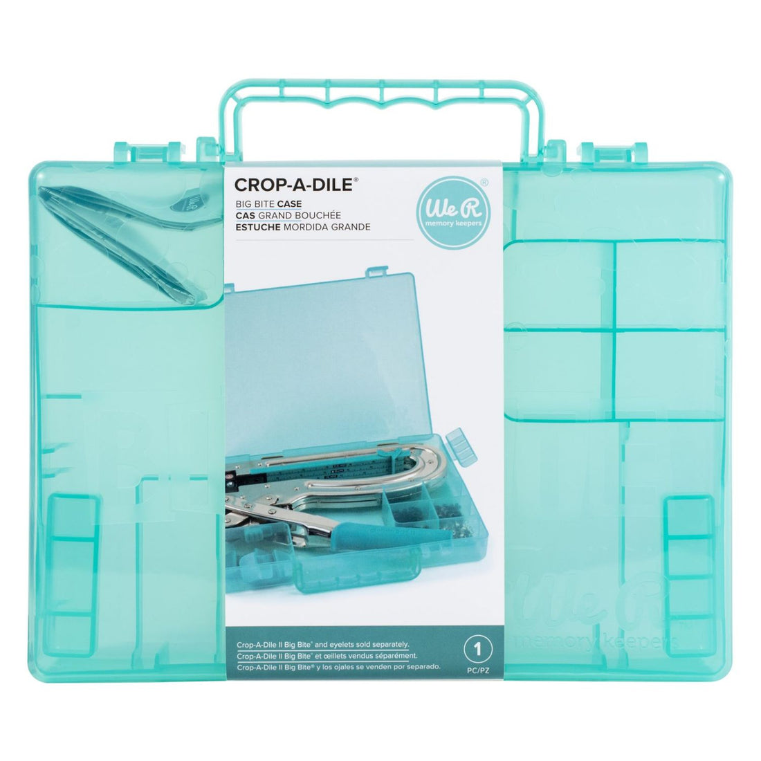 Crop-a-dile Big Bite Case / Estuche para Perforadora de Ojillos Almacenamiento y Organización We R Memory Keepers