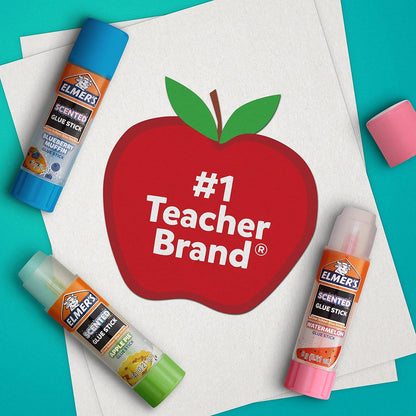 Scented Glue Sticks / 4 Barras de Pegamento Perfumadas Adhesivos / Pegamentos Elmer´s