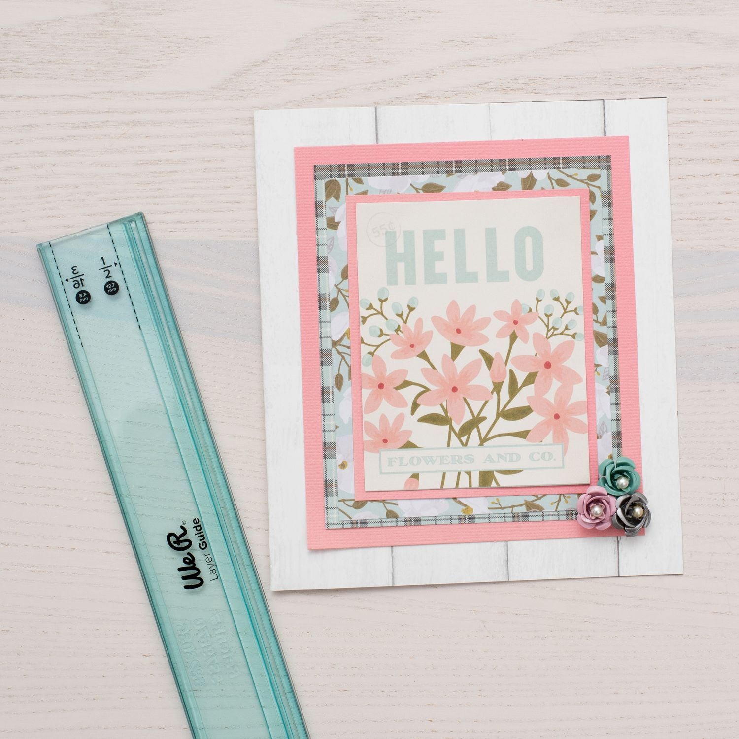 Layer Guides / Regla Guía Para Hacer Capas Herramientas We R Memory Keepers