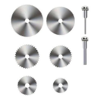 6 Hojas de Sierra HSS para Taladro y Herramienta Rotativa Accesorios Hobbees