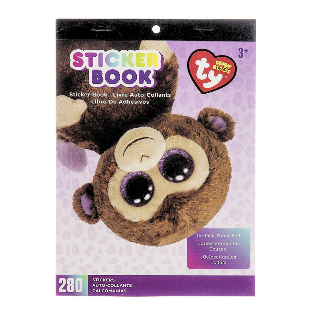 Sticker Book for Kids The Monkey / Libro con 280 Estampas Animalitos Changuito Stickers Darice