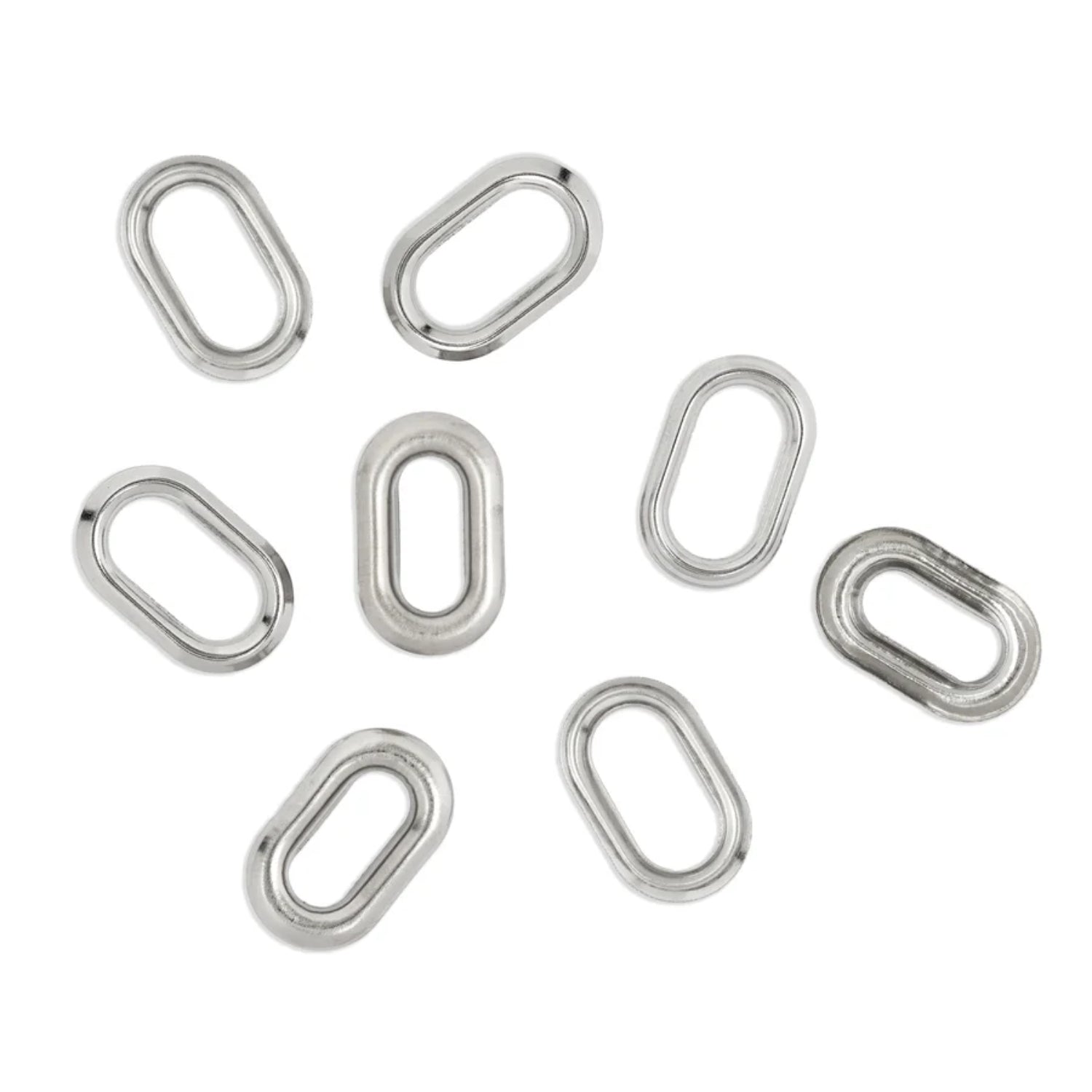 Silver Oval Eyelets / Ojillos Ovalados Plateados Eyelets, Ojilos We R Makers