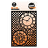 Masks Stencils Nr. 334 Clocks & Grid / Estencil Reloj y Cuadricula Esténciles / Plantillas Hobbees