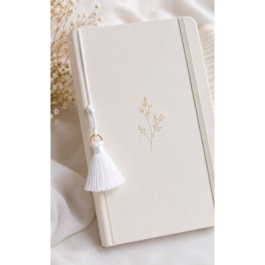10 Mini Borlas Blancas Adornos / Embellishments Hobbees