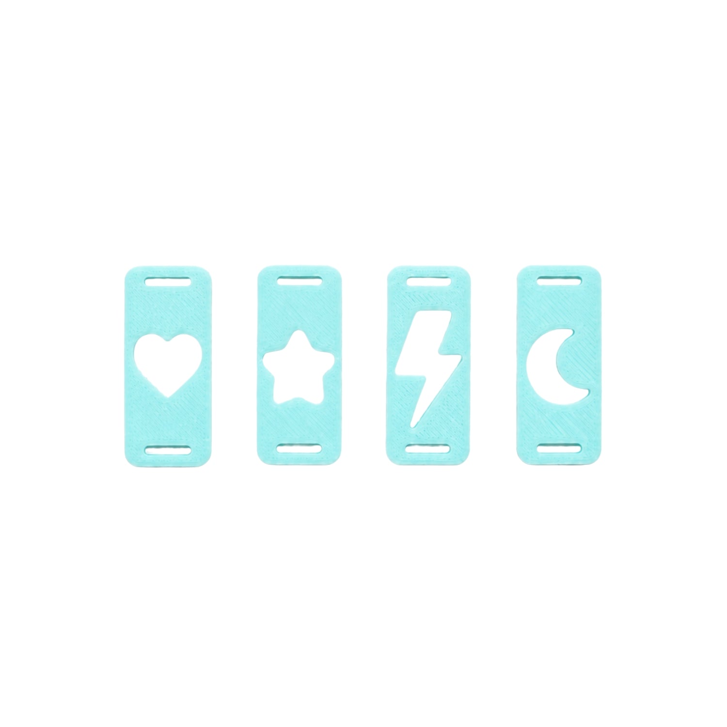 4 Charms para Encuadernación Aqua