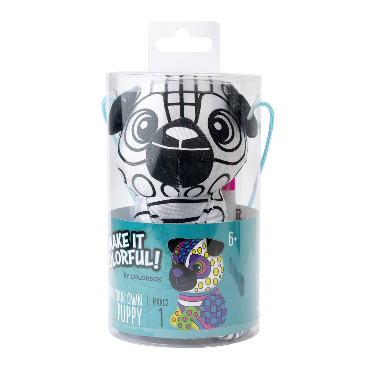 Make it Colorful Puppy / Colorea tu Perrito Colores y Plumones Colorbok