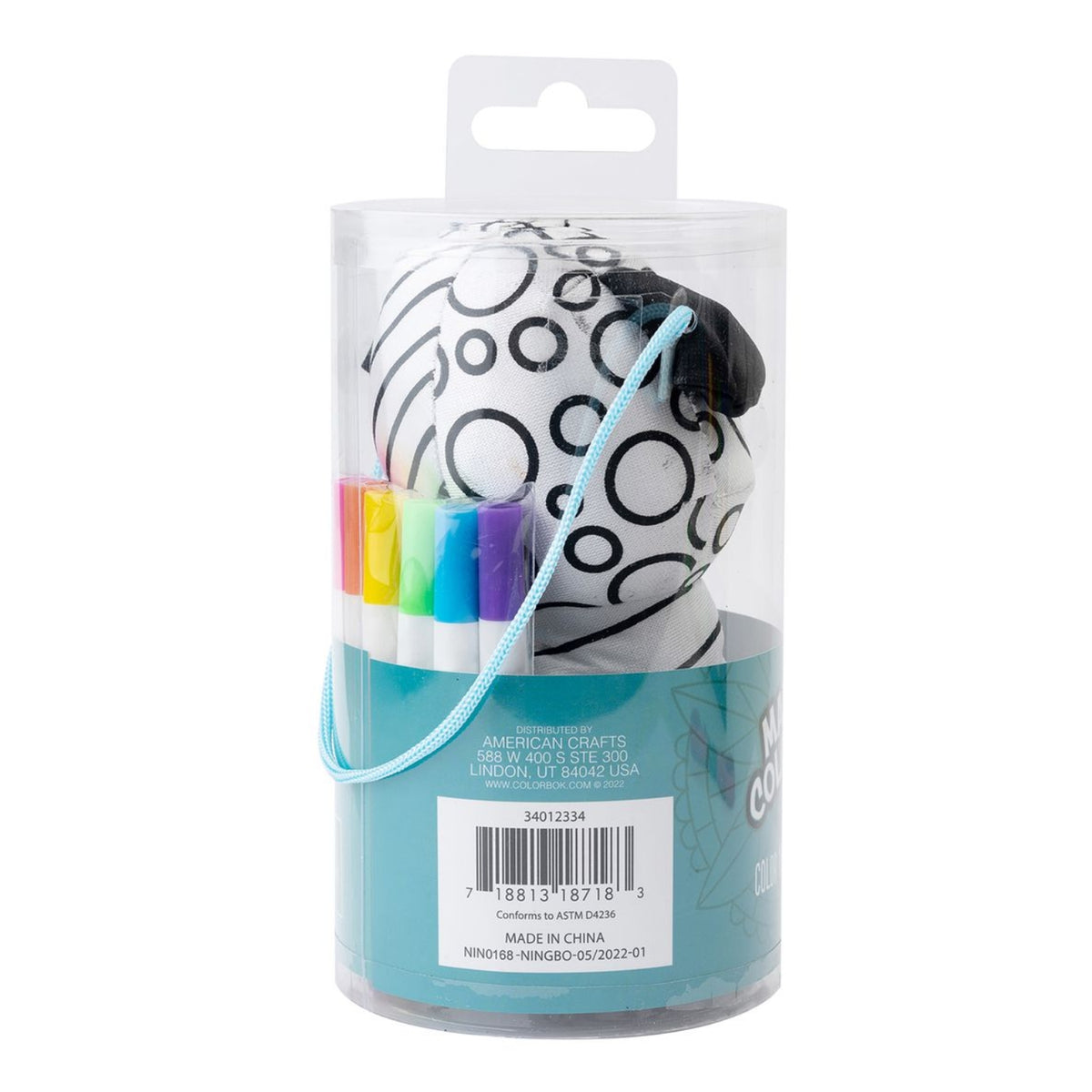 Make it Colorful Puppy / Colorea tu Perrito Colores y Plumones Colorbok