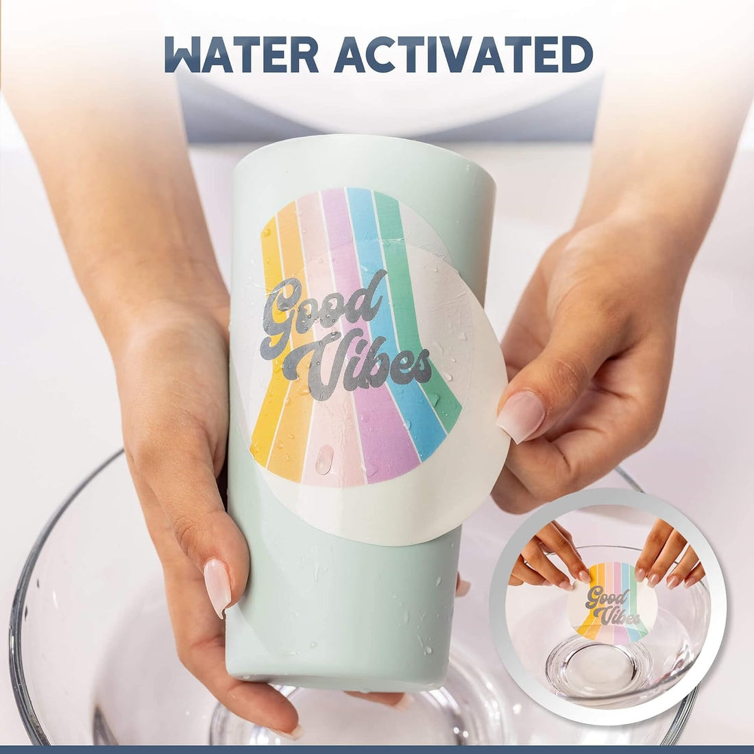 Spin It Water Slide Paper / Papel Transferible
