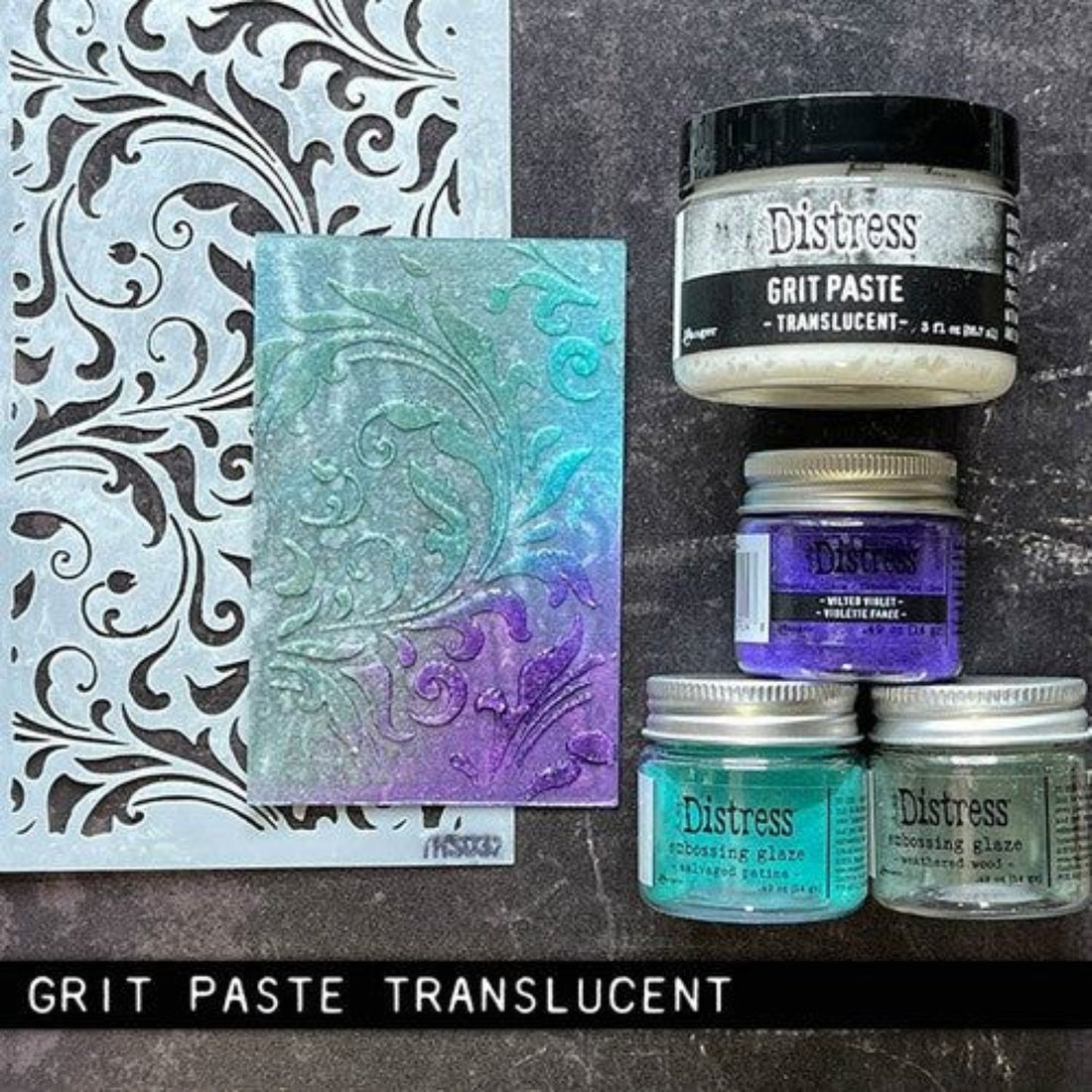 Tim Holtz Distress Grit Paste Translucent / Pasta de Arena Translúcida