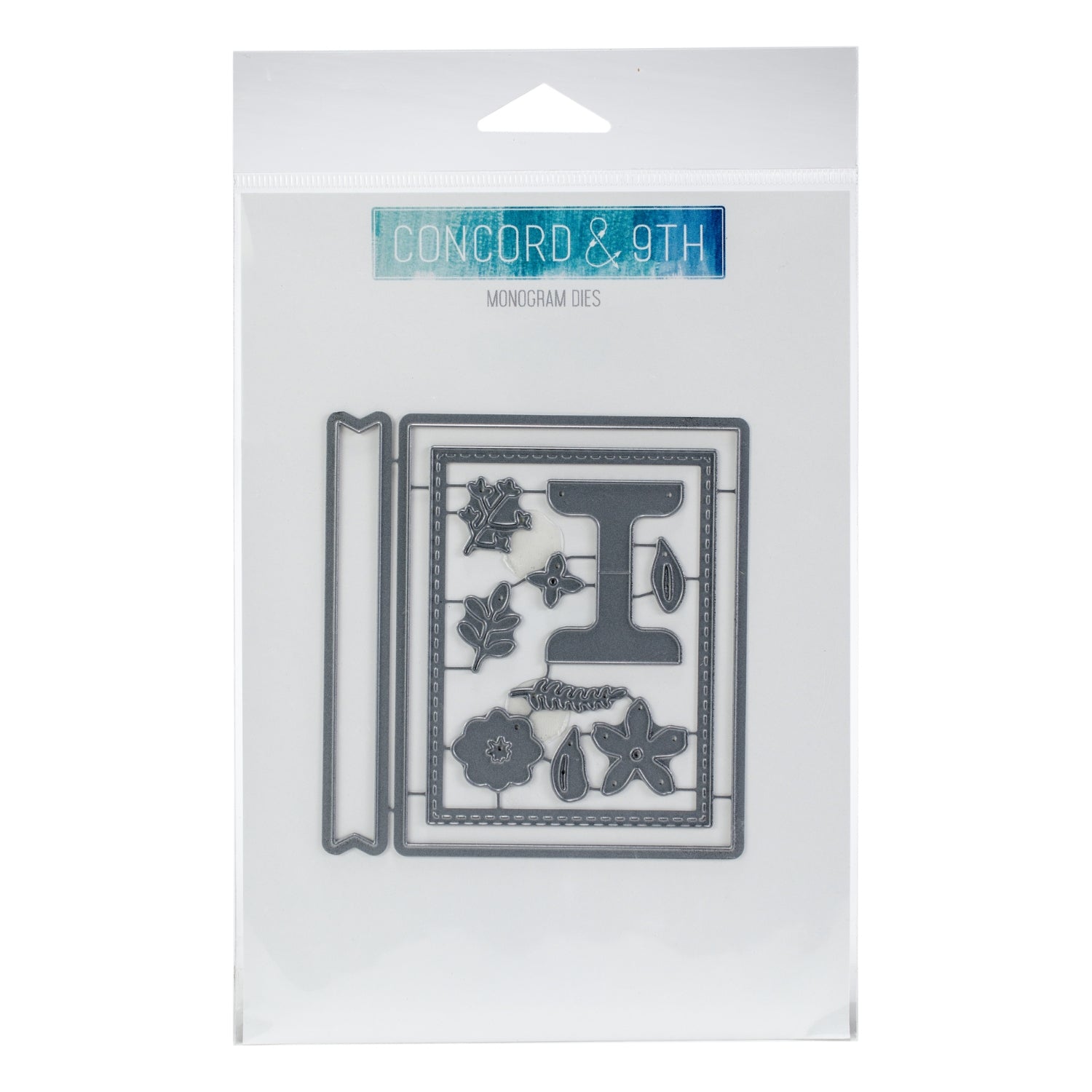 Monogram Dies / Suajes de Flores, Tarjetas y Hojas Dados de Corte / Suajes / Troqueles Concord &amp; 9th