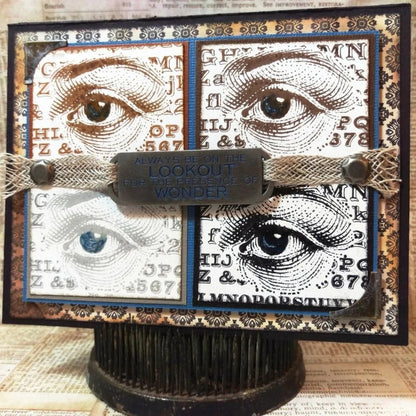 Tim Holtz Distress Ink Palette / Cojín de Tinta para Sellos Colores Tierra Tintas Ranger