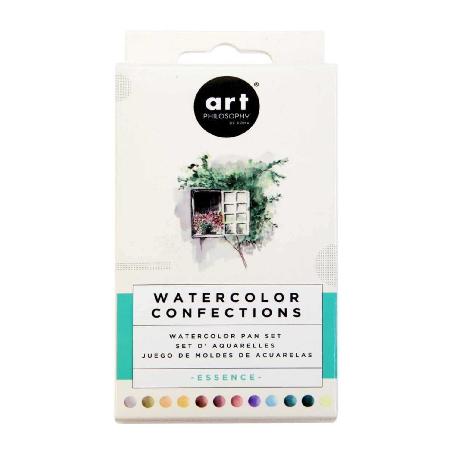 Watercolor Pans Essence / Acuarelas Essenciales Acuarela Prima Marketing