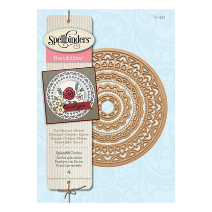 Suaje de corte de Círculos esplendidos / Splendid Circles Dies Dados de Corte / Suajes / Troqueles Spellbinders