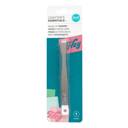 Broad Tip Tweezers / Pinzas Rectas De Punta Ancha Herramientas We R Memory Keepers