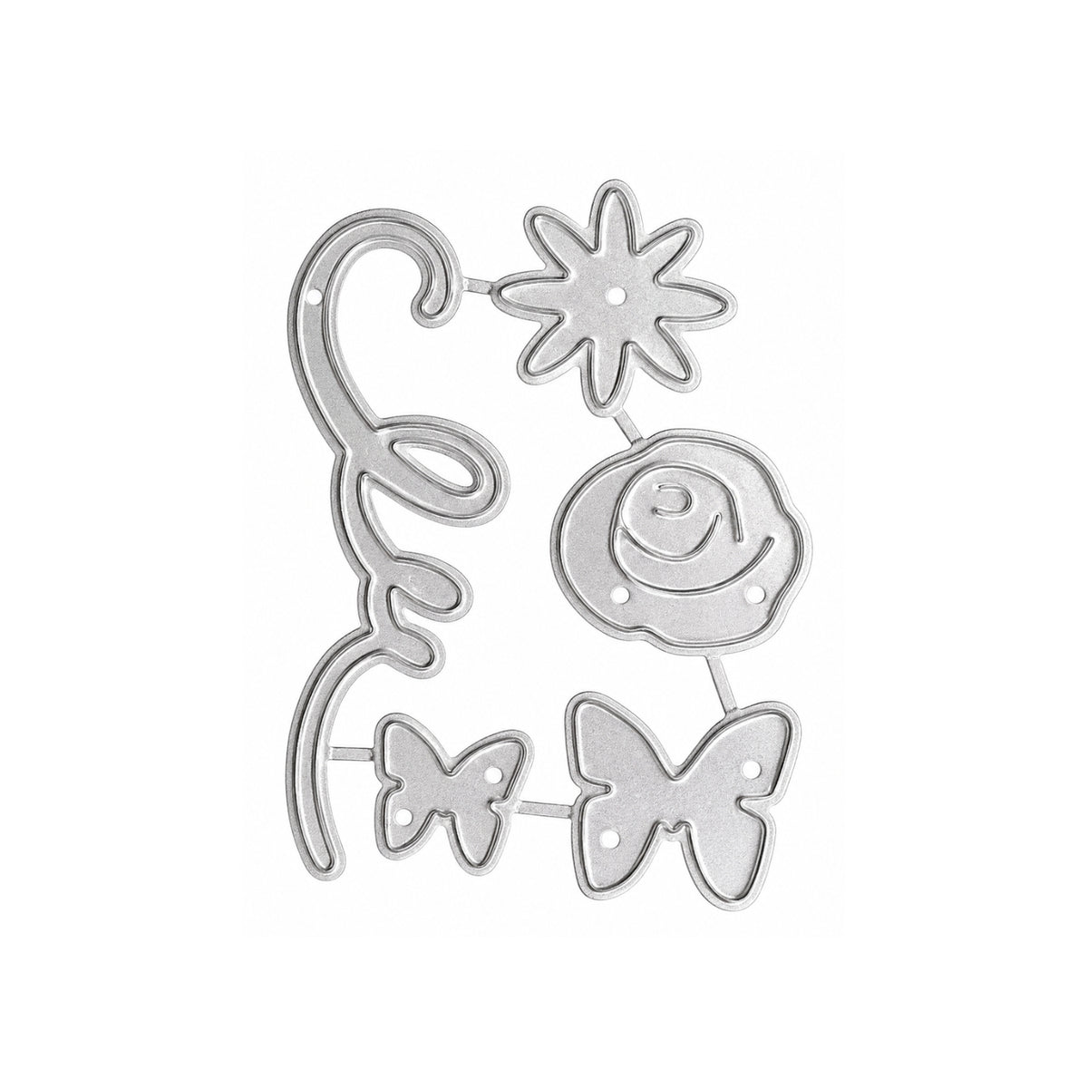 Suajes de Mini Accesorios Para Abecedario Dados de Corte / Suajes / Troqueles Hobbees
