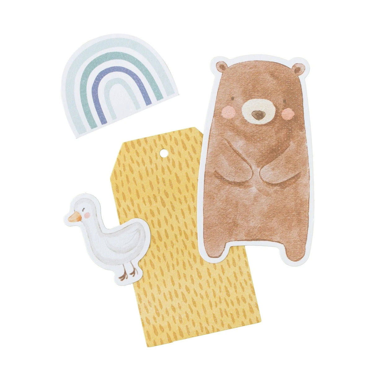 Hello Little Boy Ephemera Die-Cuts / Recortes Decorativos de Cartulina Adornos / Embellishments American Crafts