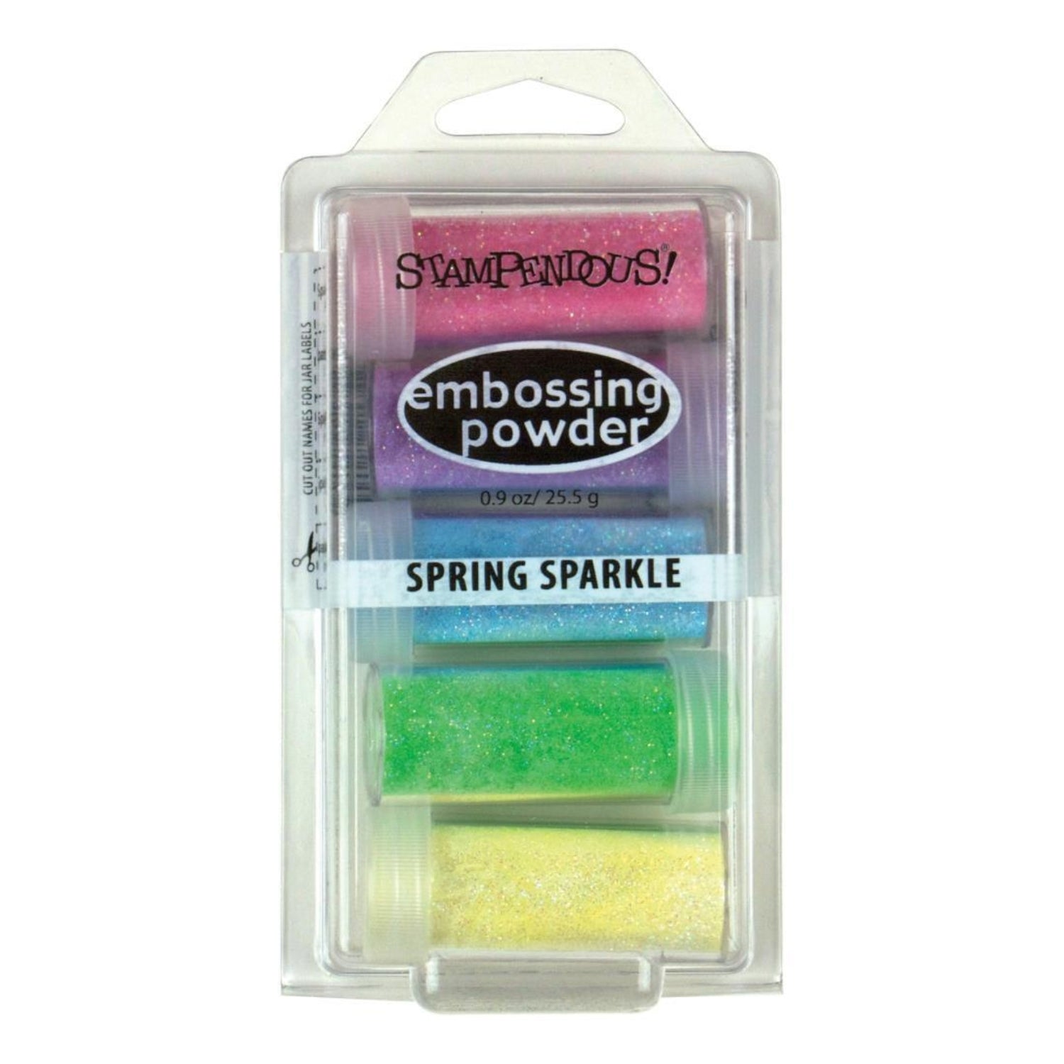 Embossing Powder Spring Sparkle Set / 5 Polvos de Embossing Primavera Polvos de Embossing Stampendous
