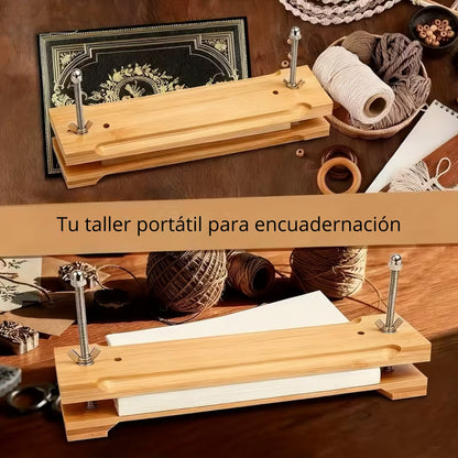 Prensa de Madera para Encuadernación Encuadernacion Hobbees