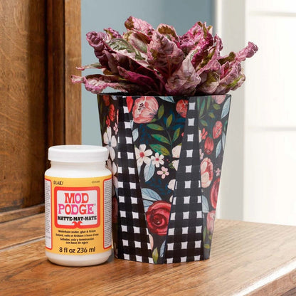 Mod Podge Matte 236 ml / Pegamento Barniz Sellador Acabado Mate Adhesivos / Pegamentos Plaid
