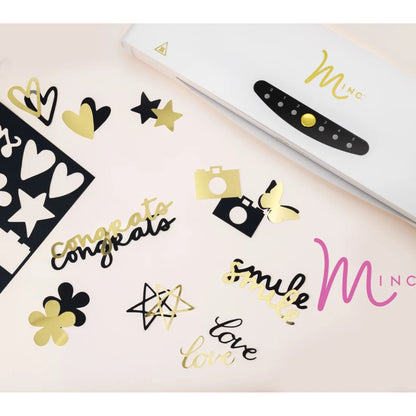 We R Minc Toner Sheets / 6 Hojas Tóner Negro 6 x 6" Foil Heidi Swapp