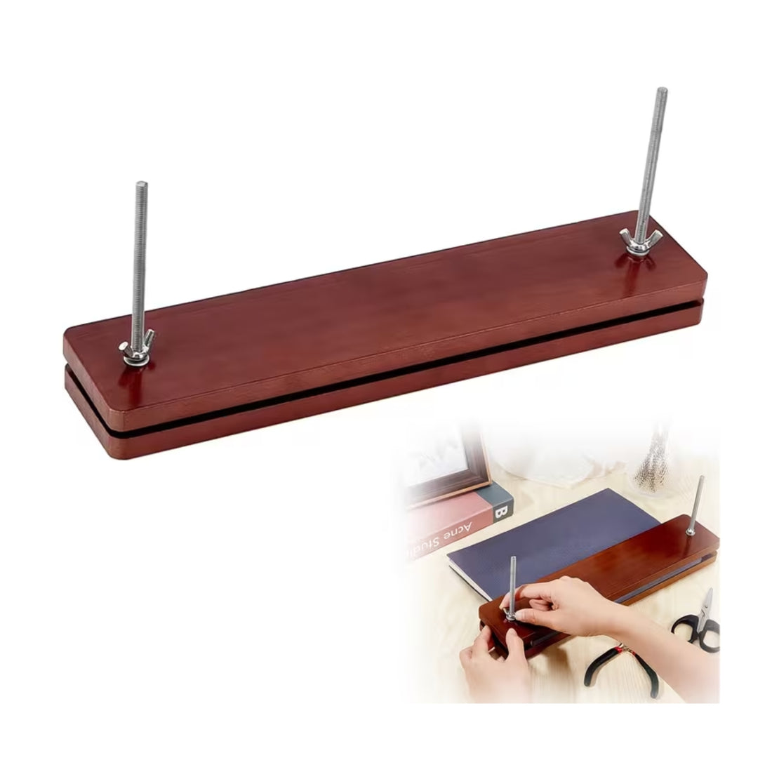 Prensa de Madera para Encuadernación Encuadernacion Hobbees