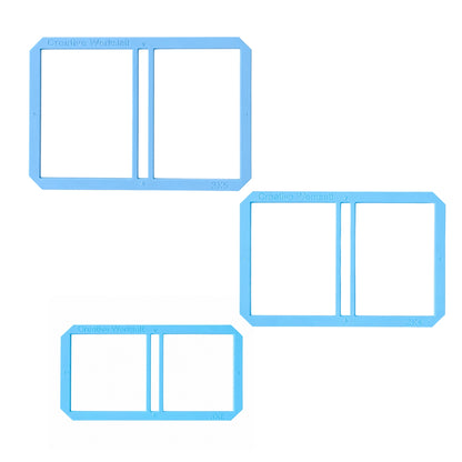 3 Guías para Libretas Post It Azul Encuadernacion Hobbees