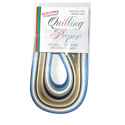 Quilling Paper Pearlized / Tiras de Papel para Filigrana Aperladas Filigrana Lake City Crafts Company
