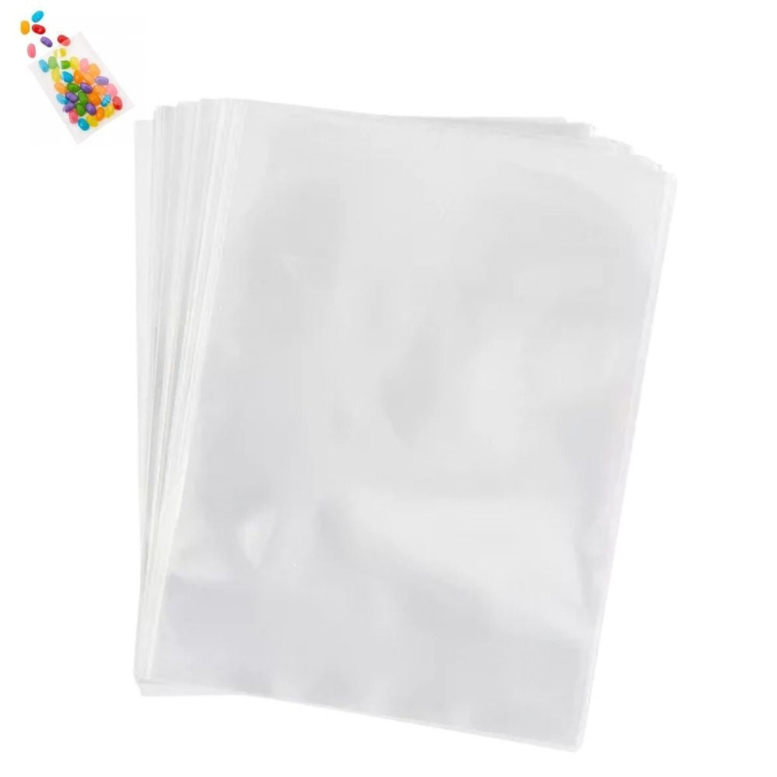 Mini Clear Bags / Bolsita de Plástico Transparente Bolsas Colorbok