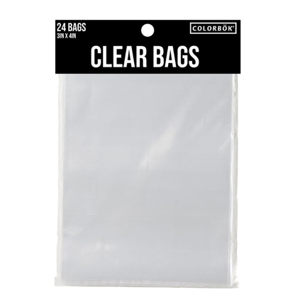Mini Clear Bags / Bolsita de Plástico Transparente Bolsas Colorbok