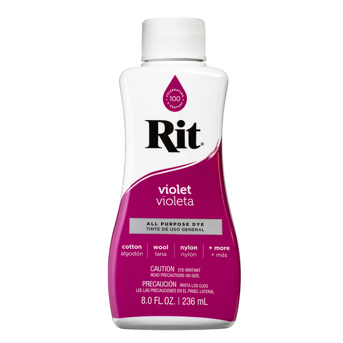 Rit Dye Liquid Violet / Líquido para Teñir Violeta Pintura para Tela Rit