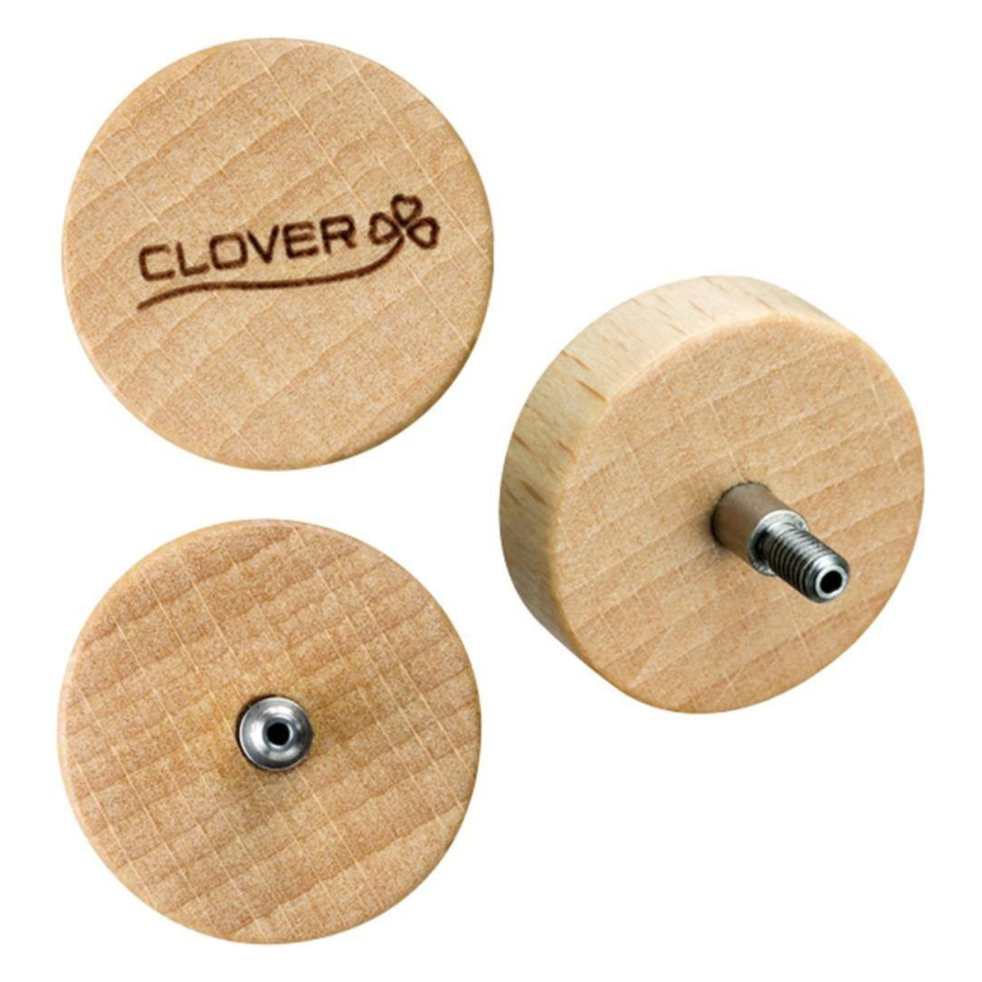 Interchangeable Cord Stoppers / Topes para Cordones Intercambiables Tejido Clover
