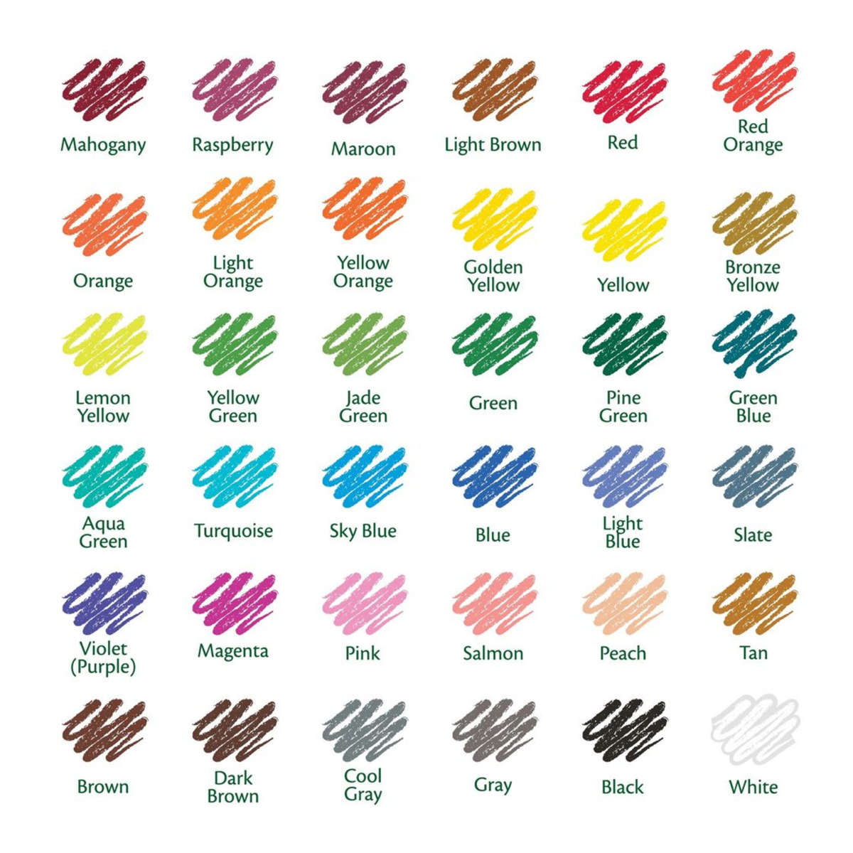 Crayola Colored Pencils / 36 Lápices de Colores