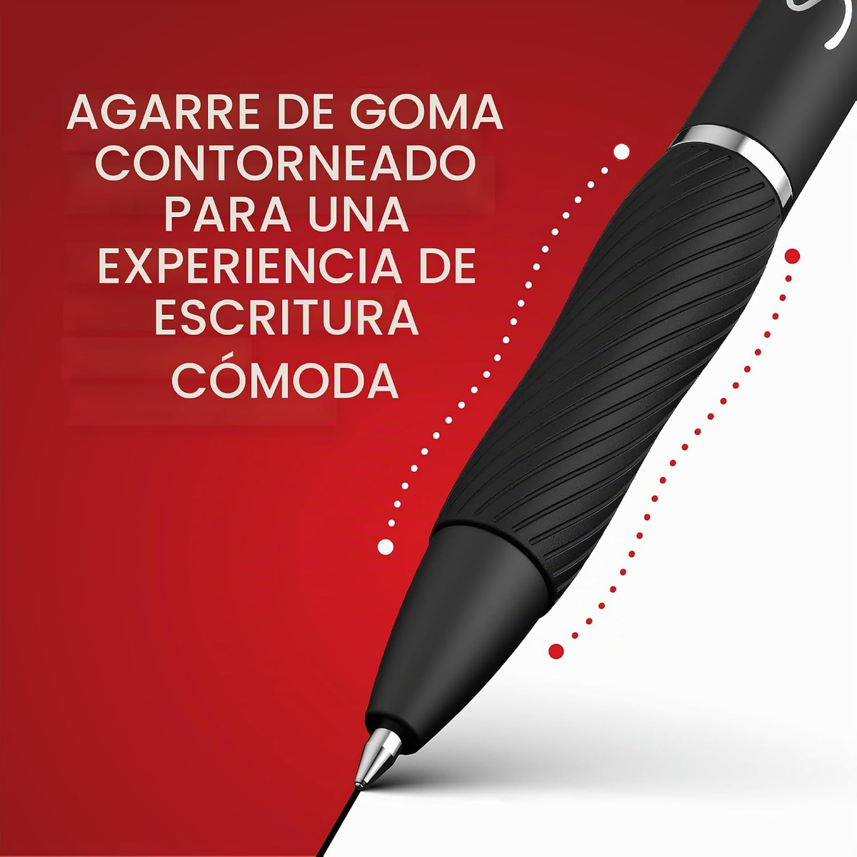 Bold Point S-Gel Pens / 4 Plumas de Gel Negro Plumas &amp; Bolígrafos Sharpie